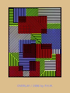 OVERLAY.86, (szitanyomás)